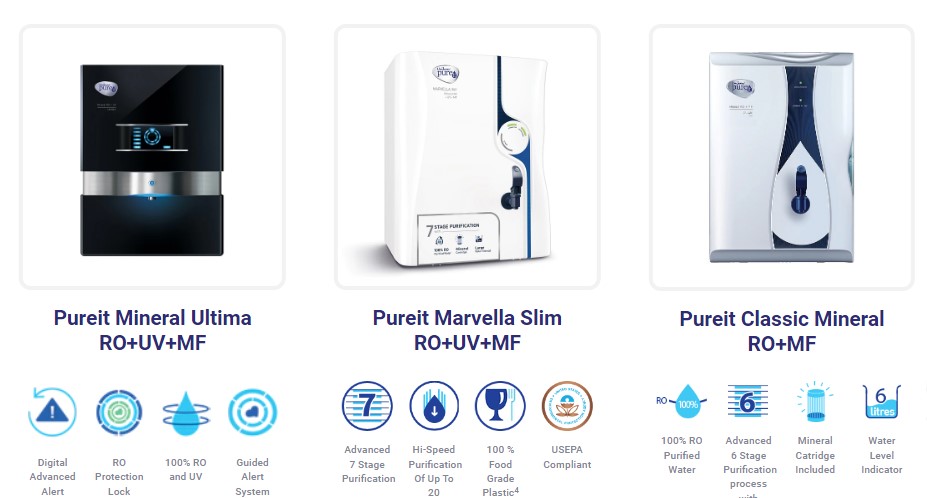 pureit water purifier